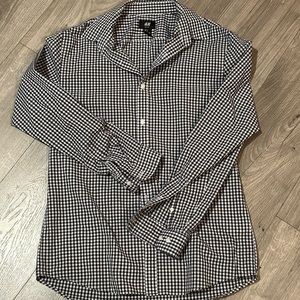 H&M Slim Fit Easy Iron Button Down Shirt For Men Size M
